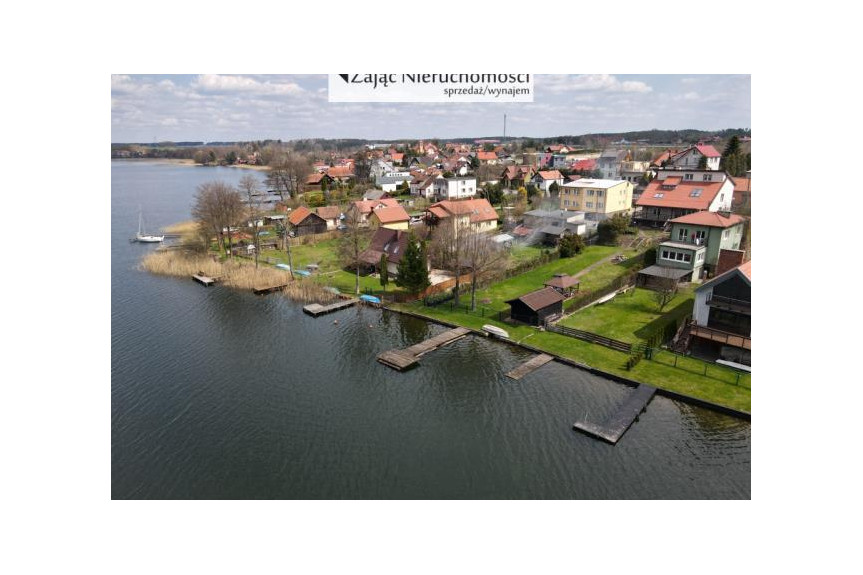 olsztyński, Stawiguda, Dorotowo, Dom przy jeziorze z własnym pomostem